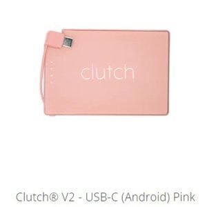 Pink Clutch V2 - USB-C (Android) NEW IN BOX NEVER USED
